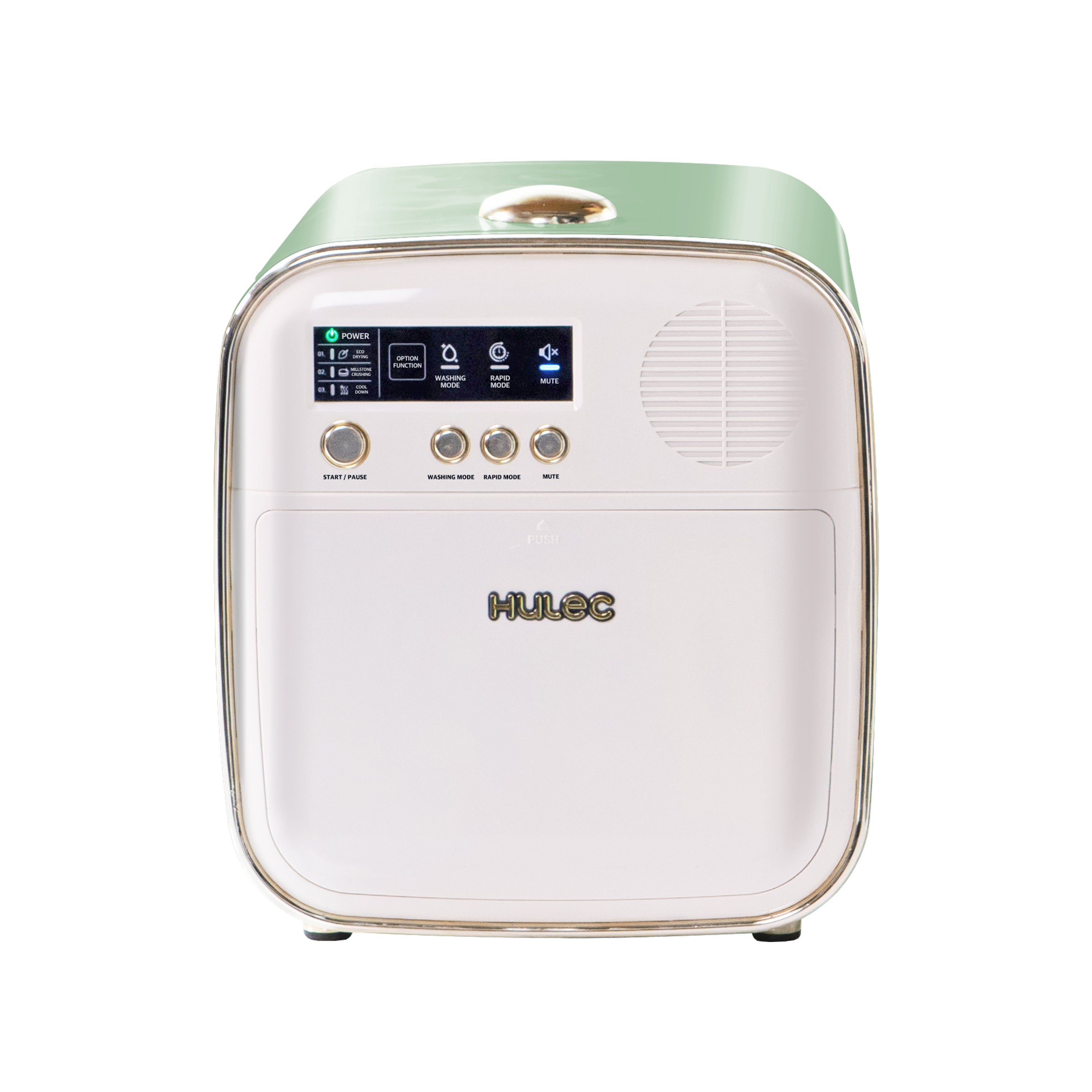 Hero 4.3 L Countertop Electric Food Waste Disposer - Grinding and Drying Type, Mint
