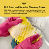K-CORNSSIL PLA Mesh Net Scrubber, 5pcs/pack
