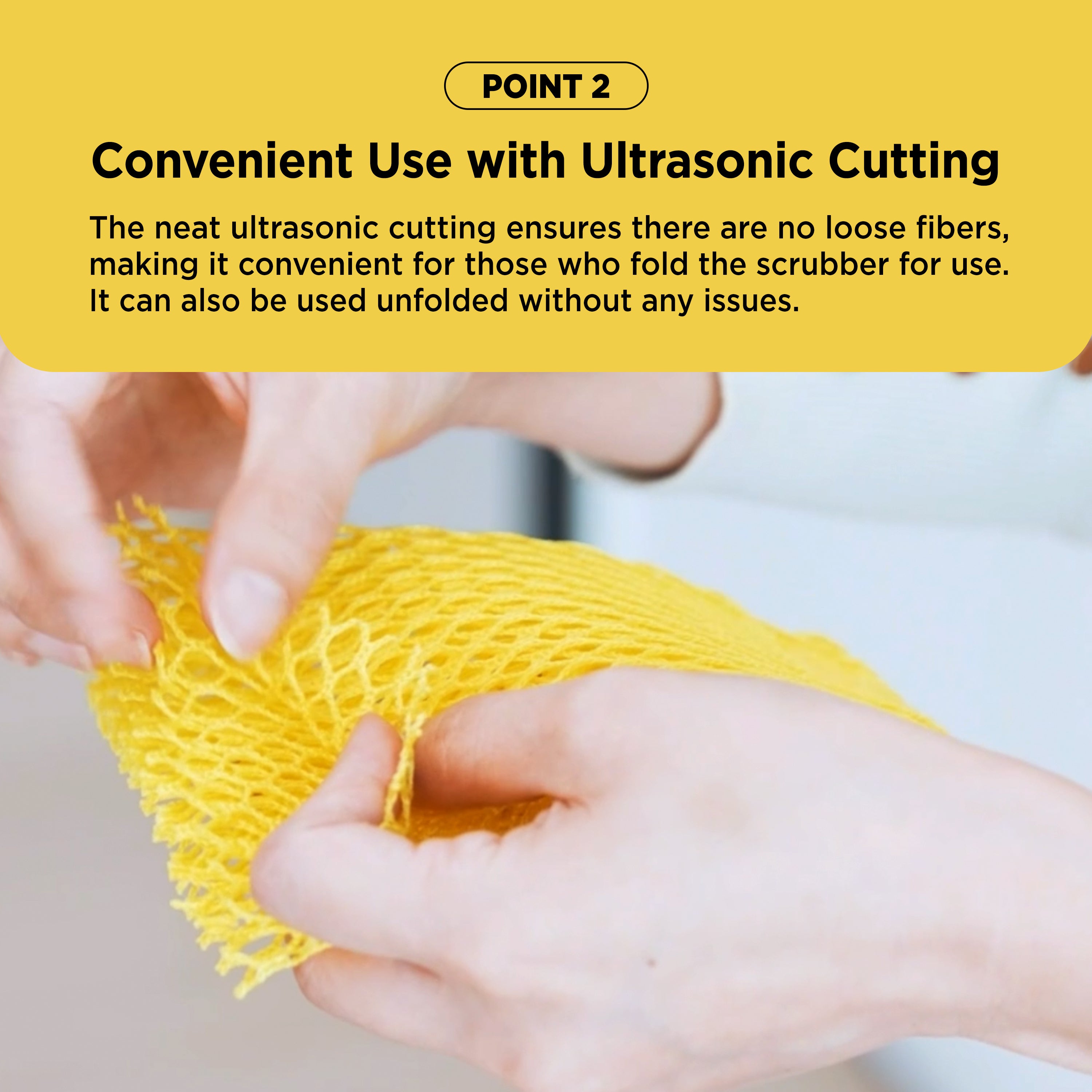 K-CORNSSIL PLA Mesh Net Scrubber, 5pcs/pack