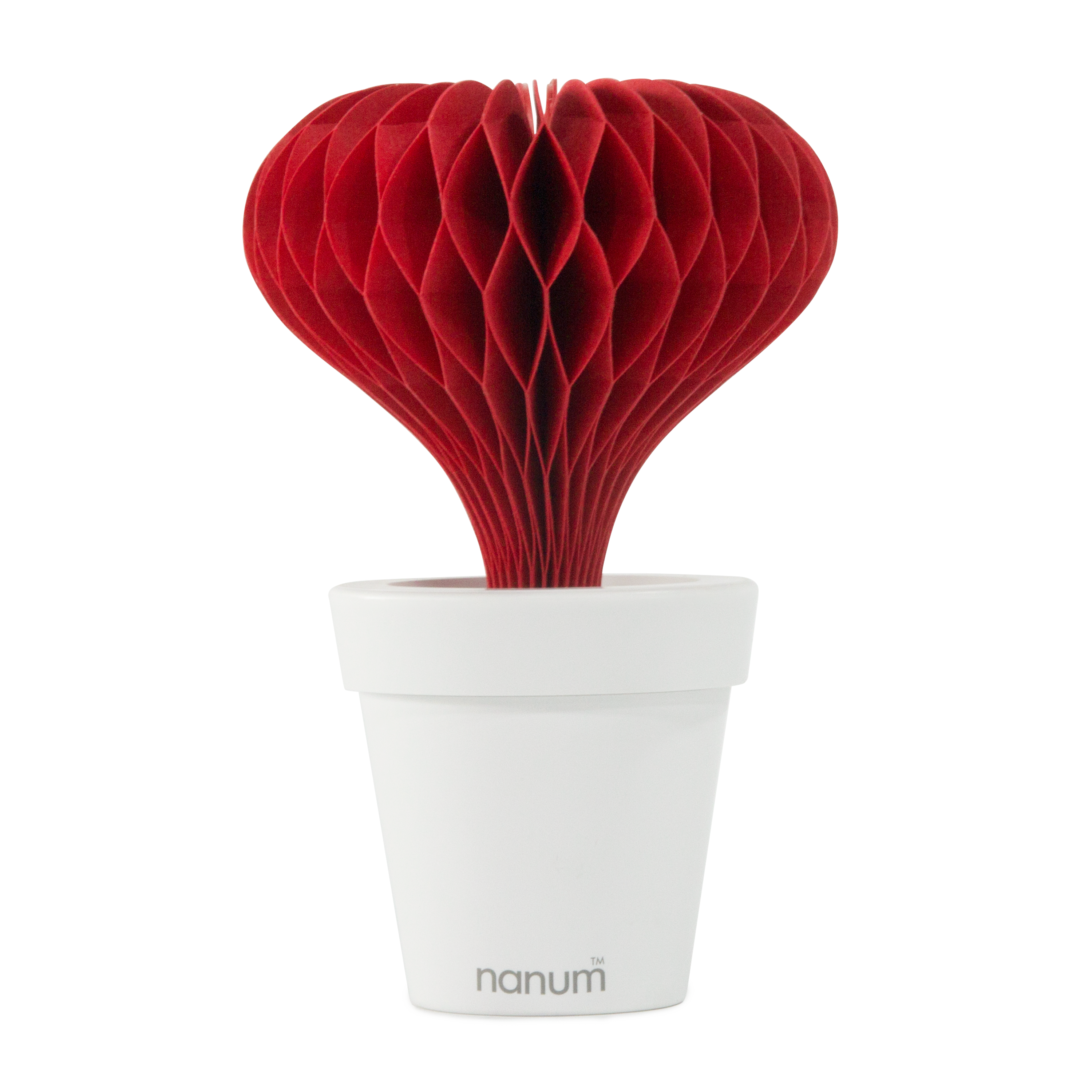 Heart Non-Electric Personal Humidifier in Red