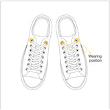 12 PCS Silicone No Tie Shoelace Anchors - Lace Lock Clip, Fit All Shoelace (3 sets)