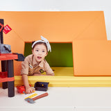 Transformable 53.1 House Play Mat, Fruits Color