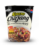 Paldo Koreno Black Bean Sauce (Chajang) Instant Noodle Cup, 65g, 24 Pack