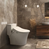 SmartBidet SB-1200 Advanced Electric Bidet Seat for Elongated Toilets with Remote Control (2 Types)