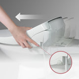 SmartBidet SB-1200 Advanced Electric Bidet Seat for Elongated Toilets with Remote Control (2 Types)