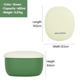 [Giorno Felice] TheSili Silicone EasyCookContainer 300ml / Fine Yellow-3 Sizes