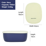 [Giorno Felice] TheSili Silicone EasyCookContainer 300ml / Fine Yellow-3 Sizes