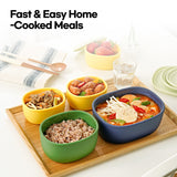 [Giorno Felice] TheSili Silicone EasyCookContainer 300ml / Fine Yellow-3 Sizes