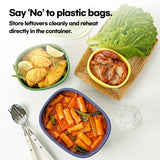 [Giorno Felice] TheSili Silicone EasyCookContainer 300ml / Fine Yellow-3 Sizes