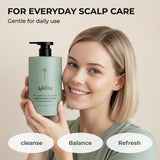 Adeline Shampoo (17.64 oz) - Enhanced with haircare ingredients. A functional shampoo that helps prevent hair loss.