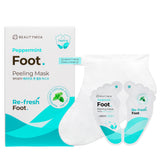 BEAUTYMOA Peppermint Foot Peeling Mask Pack (1pair)