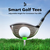 Birdie1 Smart Golf Tees (Long Tees+Short Tees) 1P, (Yellow, Green, Blue, Orange 4 color)