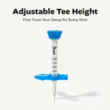 Birdie1 Smart Golf Tees (Long Tees+Short Tees) 1P, (Yellow, Green, Blue, Orange 4 color)