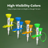 Birdie1 Smart Golf Tees (Long Tees+Short Tees) 1P, (Yellow, Green, Blue, Orange 4 color)