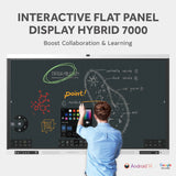 Interactive Flat Panel Display Hybrid 7000 (65", 75", 86"-3 Sizes)