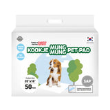 Absorbent Dog Pee Pads 'KOOKJE Mung Mung Pad' (4types)