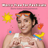 CATCH ME PATCH Emoticon Holiday Vibes – Hydrocolloid Pimple Patch with Fun Holiday Designs, Ultra-Thin & Waterproof, 36 Spot Covers