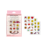 CATCH ME PATCH Emoticon Holiday Vibes – Hydrocolloid Pimple Patch with Fun Holiday Designs, Ultra-Thin & Waterproof, 36 Spot Covers