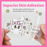 CATCH ME PATCH Esther Bunny Nose – Hydrocolloid Nose Strip for Overnight Spot & Pore Coverage, Ultra-Thin Waterproof Design, 10 Patches