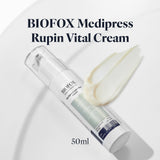 BIOFOX Medipress Rupin Vital Cream 50ml – Lamellar-Structured Nourishing Cream with Peptides, Aquaporin & Meadowfoam Seed Oil for Soft, Supple-Looking Skin