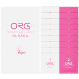 ORG Eyelash Perm (1st Agent, 2nd Agent: 1g each - 10 Sets) - Non-drip, fast-softening, low-irritation formula for safe and long-lasting curls