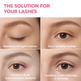 ORG Eyelash Perm (1st Agent, 2nd Agent: 1g each - 10 Sets) - Non-drip, fast-softening, low-irritation formula for safe and long-lasting curls