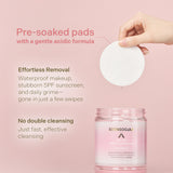Soonsoojaa One-Step Water Cleansing Pad 370ml / 12.51fl.oz. (100pads) #3-Second Cleanse Without Water! Large Capacity Value Pack