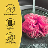 K-CORNSSIL PLA Mesh Net Scrubber, 5pcs/pack