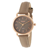 SIARGO SG-002 SWB Caper Collection 28mm Women’s Quartz Watch with Italian Leather Strap - 4 Colors