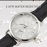 SIARGO SG-002 SWB Caper Collection 28mm Women’s Quartz Watch with Italian Leather Strap - 2 Colors