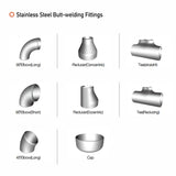 Stainless Steel Butt-Welding Elbow 90
