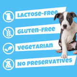 Swisscowers Training Crunchies for Dogs, 30g - Ideal for Training, Made with 100% Swiss Milk, Lactose-free, Gluten-Free, No Preservatives