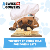 Swisscowers Training Crunchies for Small and Large Dogs, Ideal for Training, Made with 100% Swiss Milk, Lactose-free, Gluten-Free, No Preservatives - Original, 30g