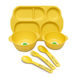 Eco-friendly children's tableware set