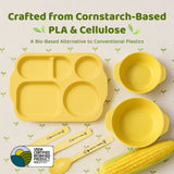 Eco-friendly children's tableware set