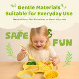 Eco-friendly children's tableware set