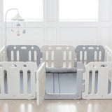 GGUMBI Door type Plus Baby Room Guard Set 10p+roll mat, Easy to install and manage, Expendable structure, BPA free