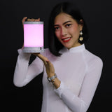Wireless Charger with mood llight and wireless speaker (Color Therating A)