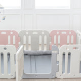 GGUMBI Door type Plus Baby Room Guard Set 10p+roll mat, Easy to install and manage, Expendable structure, BPA free