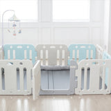 GGUMBI Door type Plus Baby Room Guard Set 10p+roll mat, Easy to install and manage, Expendable structure, BPA free