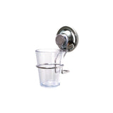 Spiderloc Suction Toothbrush Holder Organizer with a Suction cup and Stainless steel.