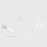 The premium portable fan you've been waiting for: Mini-head Fan Pro (White)