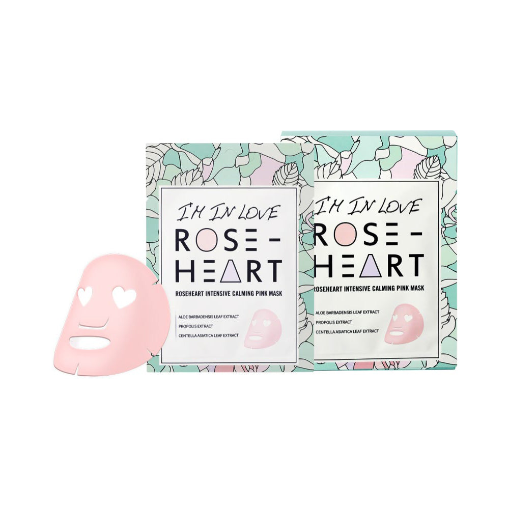 I'm in love Roseheart intesive calming pink mask