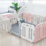 GGUMBI Door type Plus Baby Room Guard Set 10p+roll mat, Easy to install and manage, Expendable structure, BPA free