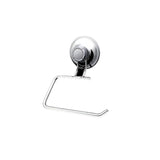 Spiderloc Suction Toilet Paper Holder with a Suction cup and Stainless steel.