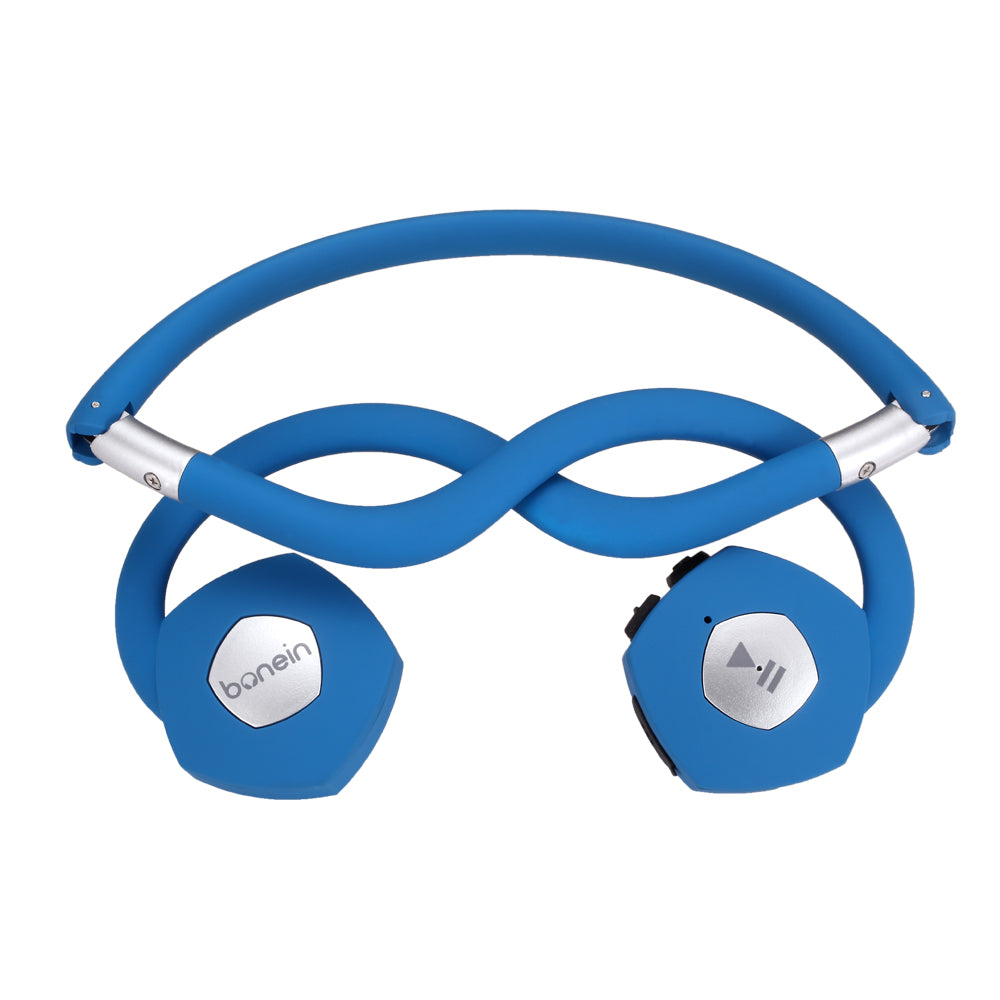 Wireless Open Ear Bone Conduction Headphone (Blue)