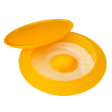 Easy & Go BPA-free Microwaveable Egg Fryer in Yellow