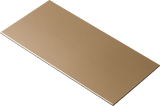 VER Q Mohair DIY Kitchen Wall Metal Tile Bronze