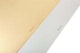 VERNOX Kitchen Non-Slip Stainless Steel Table Mat (L) Gold