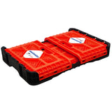 SmartCrateCart 48 Liter (12.7 Gallon) All-Purpose Collapsible and Stackable Storage Crate